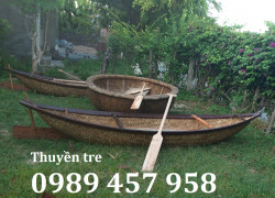 Bán thuyền thúng, Thuyền tre trang trí, Thúng nan giá tốt