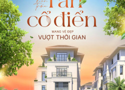 Bán siêu phẩm Biệt Thự song lập độc bảng đô thị sinh thái khoáng nóng bến du thuyền bên Sông Hồng DT 200m2  chỉ 30 Tỷ.