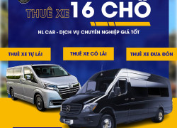 Thuê xe 16 chỗ tự lái