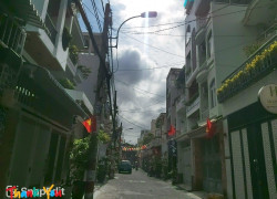 BÁN NHÀ GÒ VẤP, HẺM XE HƠI LÊ VĂN THỌ, 48M² (4.1 x 11), GIÁ TỐT, NHÀ MỚI Ở NGAY