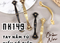 Tay nắm tủ cổ điển NK149 | Zalo 0901 196 224