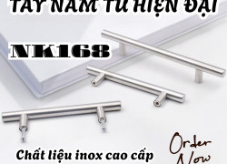 Tay nắm tủ hiện đại NK168 | Zalo 0901 196 224