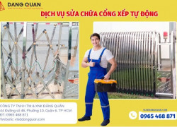 Dịch vụ sửa cổng xếp inox tại Bình Dương  0965 468 871