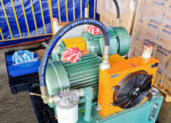 Bộ nguồn thủy lực 2.2kw dùng cho máy ép, Bộ nguồn thủy lực 12v mini