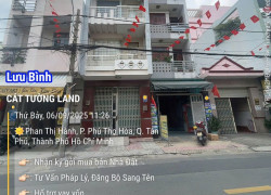 Bán nhà 4.5 Tấm – MT Phan Thị Hành, Phú Thọ Hòa, Tân Phú – chỉ 9.3 tỷ