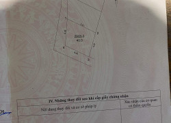 Chủ cần bán đât 40 m2 Trâu Quỳ - Gia Lâm, Giá 4.3 tỷ, 0985865658