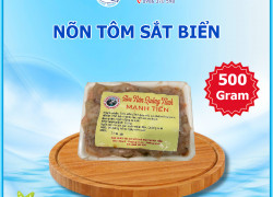 Nõn Tôm Sắt Biển - Hút Chân Không - Khay 500gr
