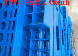 Pallet nhựa tái sinh PL04-LS Quảng Nam – Liên hệ 0799.345.292