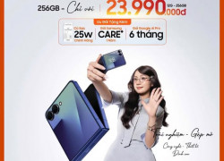GALAXY Z FLIP7 256GB dòng gập cho phái nữ