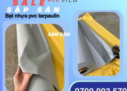 Xả kho Bạt Tarpaulin – sale sập sàn– giá sỉ tận gốc