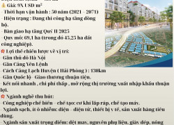 💥 BÁN ĐẤT CỤM CÔNG NGHIỆP YÊN LỆNH – DUY TIÊN, HÀ NAM 💥