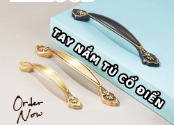 Tay nắm tủ cổ điển NK200D | Zalo 0901 196 224