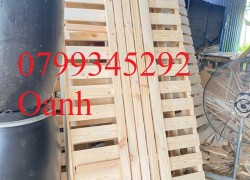 Giường pallet 1m6x2m hiện đại – chắc chắn – 0799345292