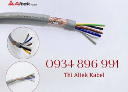Cáp điều khiển 5×0.75mm², 5×1.0mm² chống nhiễu Altek Kabel – Giá tốt, hàng sẵn kho