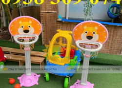 Trụ bóng rổ, Xe trượt, Bộ thăng bằng, Khung thành, Thú ném