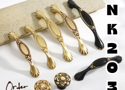Tay nắm tủ cổ điển NK203 | Zalo 0901 196 224