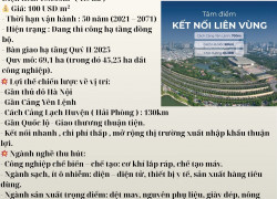 💥 BÁN ĐẤT CỤM CÔNG NGHIỆP YÊN LỆNH – DUY TIÊN, HÀ NAM - DIỆN TÍCH 1.9 HA 💥