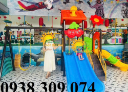 Cầu trượt xích đu liên hoàn, cầu trượt liên hoàn giá rẻ LH