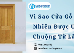 Vì Sao Cửa Gỗ Tự Nhiên Được Ưa Chuộng Từ Lâu