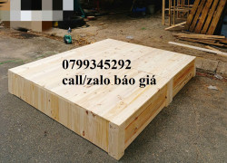 Đóng bàn ghế, giường pallet gỗ thông Đà Nẵng – 0799345292 Oanh