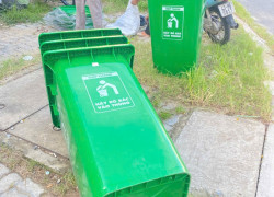 Thùng rác 240L Quảng Nam dùng cho công trường xây dựng – Gọi 0799.345.292