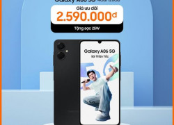 Smartphone giá rẻ, hiệu năng ổn định gọi tên Galaxy A06G