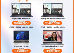 Laptop Series dành cho học sinh, sinh viên giá tầm trung
