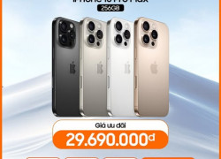 Apple iPhone 16 Promax giá chỉ còn 29xxx hậu iPhone 12 ra mắt