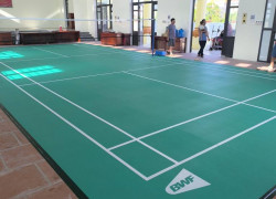 trụ cầu lông tiêu chuẩn , trụ cầu lông thi đấu , bán trụ cầu lông , bán lưới cầu lông