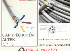Cáp điều khiển chống nhiễu Altek Kabel 5x1.5mm2 Hà Nội