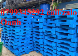 Cung cấp pallet nhựa PL04-LS cho doanh nghiệp thủy sản Đà Nẵng 0799345292