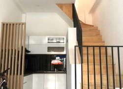 Nhà mới đẹp gần chợ Phú Lâm - hxh rộng hơn 4m - 3  tầng - 2 PN 2 WC - SHR