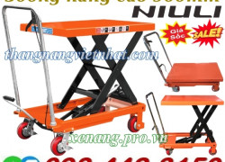 Xe nâng mặt bàn 300kg nâng cao 900mm WP300 NIULI