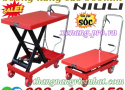 Xe nâng mặt bàn 500kg nâng cao 900mm WP500 NIULI