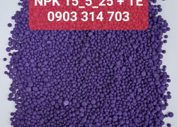 Phân bón NPK Tháp Cao 15-5-25 + TE- Tan nhanh 100 %