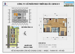 Bán căn góc 2pn 78m² tầng trung, tòa hh02c, khu 5 tòa mới chung cư Thanh Hà