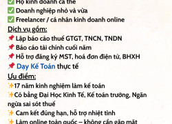 Dịch vụ Kế toán _Thuế