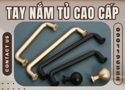Tay nắm tủ hiện đại NK379 | Zalo 0901 196 224