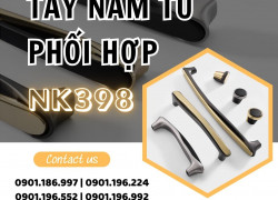 Tay nắm tủ hiện đại NK398 | Zalo 0901 196 224