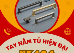 Tay nắm tủ hiện đại NK404 | Zalo 0901 196 224