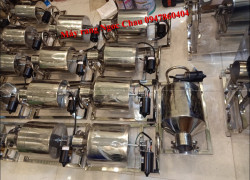 Máy rang đậu xanh, bột đậu xanh rau má
