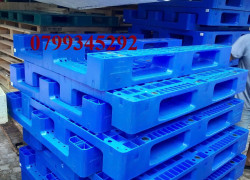 Pallet nhựa Long Thành mới 100% 3 chân tại Sơn Trà Đà Nẵng  LH 0799345292