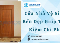 Cửa Nhà Vệ Sinh Bền Đẹp Giúp Tiết Kiệm Chi Phí
