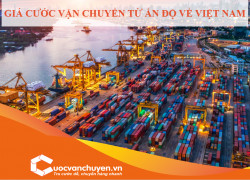 Giá Cước Vận Chuyển Từ Ấn Độ Về Việt Nam