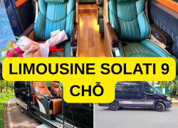 THUÊ XE LIMOUSINE 9 CHỖ SOLATI - SGC TOURIST