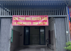 Chính chủ cho thuê nhà mới xây sửa tại KDC Mỹ Yên