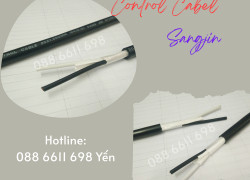 Cáp điều khiển 2x1.25 Sangjin sẵn kho HCM