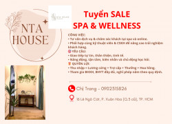 NTA HOUSE – TUYỂN DỤNG NHÂN VIÊN SALE SPA & WELLNESS