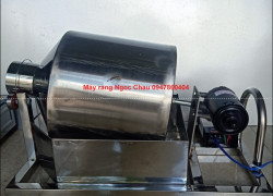 Máy rang đậu đen, bột đậu đen mix vừng đen (mè đen) 3kg inox
