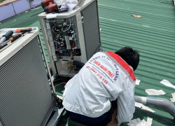 Lắp đặt  Máy Lạnh Âm Trần Daikin FCFC100DVM- 4HP -cho khách sạn – nhà phố.